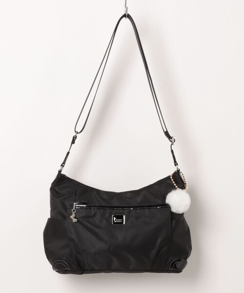 極美品　カナナプロジェクト　ショルダーバッグ　ハンドバッグ　ブラック　黒 Kanana Project（カナナプロジェクト） ショルダーバッグ バッグ