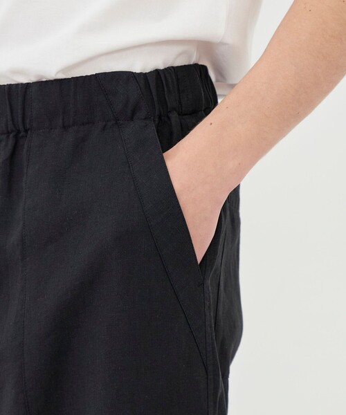 パンツ リネンポプリン ファティーグパンツ メンズの画像