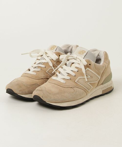 New Balance（ニューバランス） ローカットスニーカー 24cm ベージュ