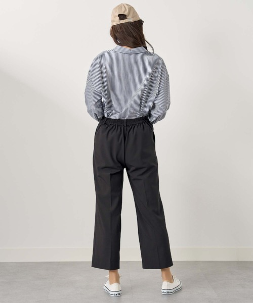 「BELLUNA PLUS」 パンツ MEDIUM アイボリー レディース_画像5