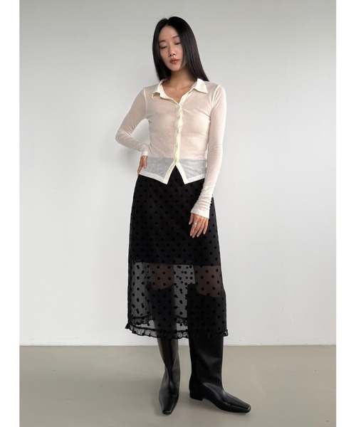 「Didot.showroom」 スカート S ブラック レディース_画像3