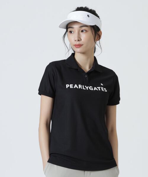 PEARLYGATESロゴポロシャツ　サイズ1 PEARLY GATES（パーリーゲイツ） ポロシャツ ポロ 「PEARLY GATES