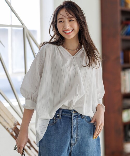 「UNFILO」 デニムパンツ SMALL グレー レディース_画像9