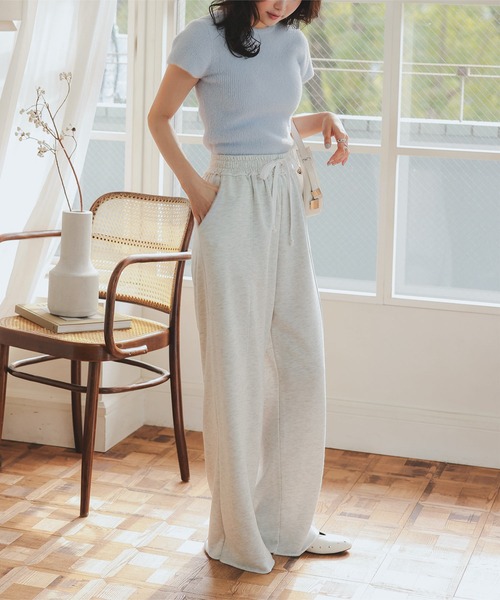 「KOBE LETTUCE」 スウェットパンツ M グレー レディース_画像6