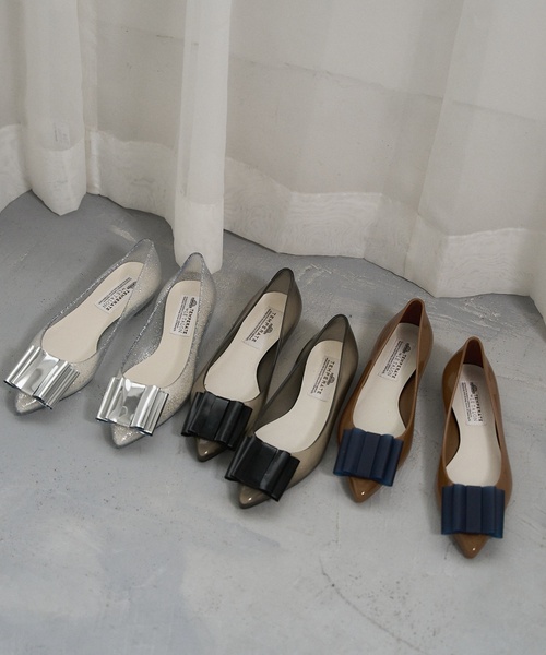 「TEMPERATE」 フラットパンプス 40 キャメル レディース_画像6