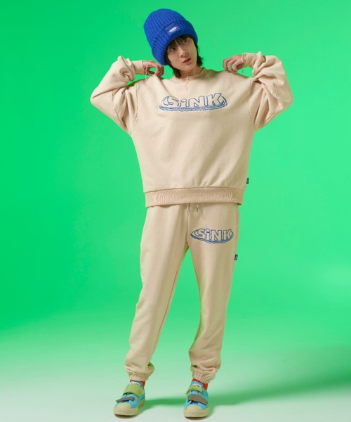 SINK kotohayokozawa スウェット WATER WAVE LOGO SWEAT : ZOZOTOWN