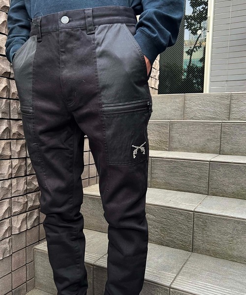 roar guns（ロアーガンズ） ジーンズ ZIP SLIM DENIM PANTS CRY メンズ