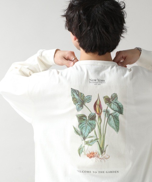 RAGEBLUE tシャツ 「NEWYORK BOTANICAL GARDEN」コラボプリント