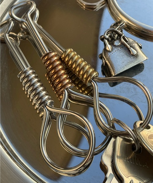 SEN TOKYO キーケース 無骨に小物を彩る。首縄モチーフ キーリング