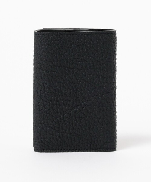 【極美品】ITTI CRISTY TINY TRIFOLD WLT レザー　黒 CRISTY TINY TRIFOLD WLT / DIPLO FJORD｜ミニ三つ折り財布