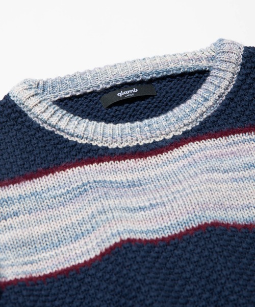 glambのニット glamb 【glamb(グラム)】Heavy Damaged Knit ヘヴィダメージ