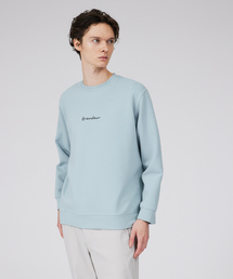 ABAHOUSE GRAY tシャツ 「Grandeur」シルキーダンボール ロゴ 長袖 T