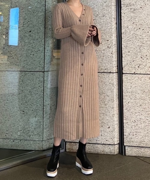 カーディガン Pokky lib knit cardigan レディース