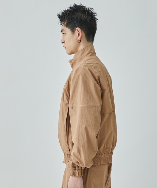 ジャケット・アウター MATSUFUJI Stand Collar Nylon Jacket MATSUFUJI [ Stand Collar Nylon Jacket ] BLACK | ロイド・エフ