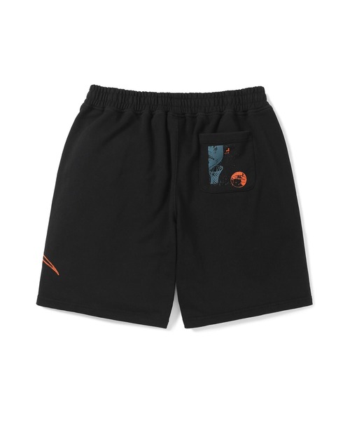 【THISISNEVERTHAT】バスケットボールショート ブラック thisisneverthat パンツ Basketball Sweatshort メンズ