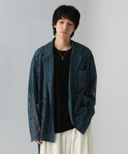 HARE ジャケット テーラードジャケット 「SET UP対応」フラワー