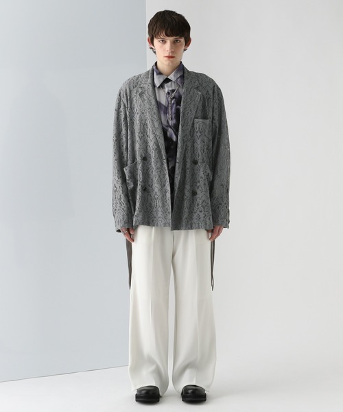 HARE ジャケット テーラードジャケット 「SET UP対応」フラワー