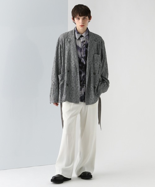 HARE ジャケット テーラードジャケット 「SET UP対応」フラワー