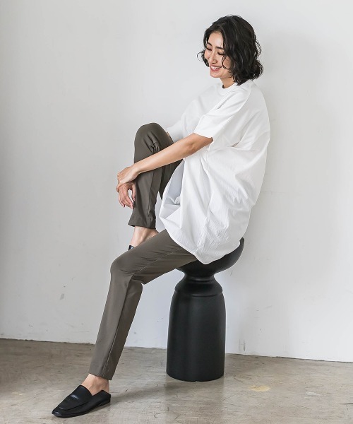 la.f パンツ 「WEB別注/洗濯機で洗える/ラ・エフ人気パンツ