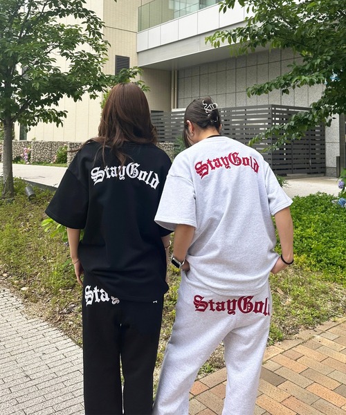 STAY GOLD トレーナー スウェット 「STAYGOLD」バックロゴ