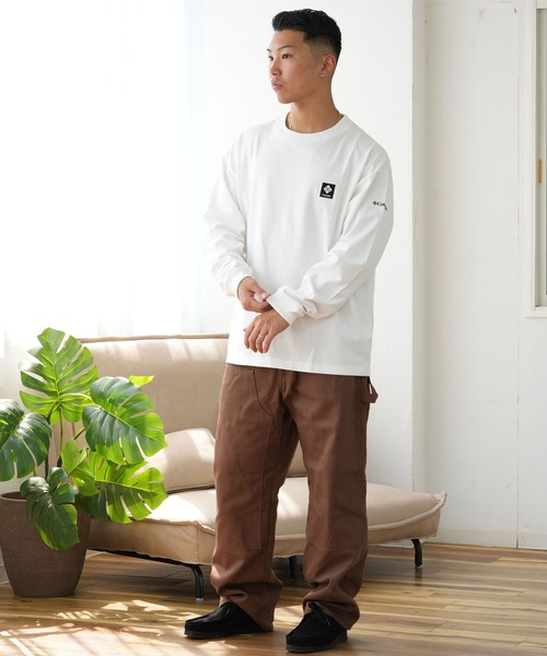 tシャツ 「ムラサキスポーツ限定」columbia/コロンビア ロンTee ルーズシルエット/ボックスシルエット バックプリント PM0461 メンズ | Columbia | 15