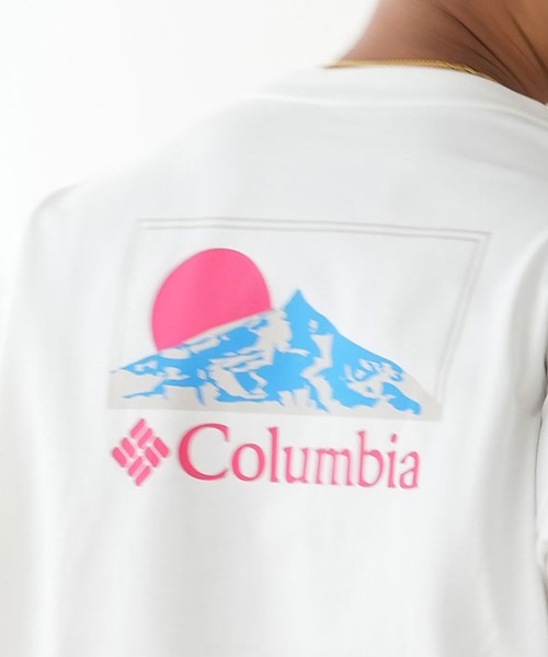 tシャツ 「ムラサキスポーツ限定」columbia/コロンビア ロンTee ルーズシルエット/ボックスシルエット バックプリント PM0461 メンズ | Columbia | 17