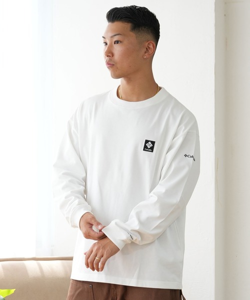 tシャツ 「ムラサキスポーツ限定」columbia/コロンビア ロンTee ルーズシルエット/ボックスシルエット バックプリント PM0461 メンズ | Columbia | 09