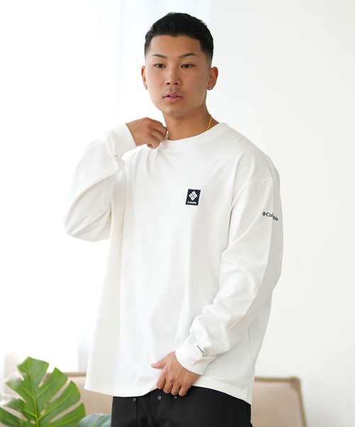 tシャツ 「ムラサキスポーツ限定」columbia/コロンビア ロンTee ルーズシルエット/ボックスシルエット バックプリント PM0461 メンズ | Columbia | 13