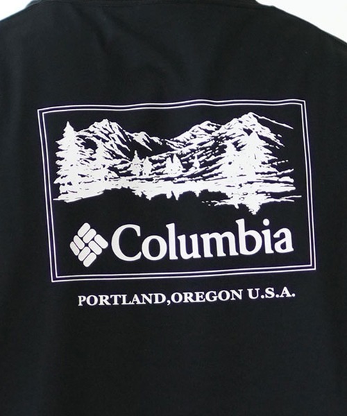 tシャツ 「ムラサキスポーツ限定」columbia/コロンビア ロンTee ルーズシルエット/ボックスシルエット バックプリント PM0461 メンズ | Columbia | 23