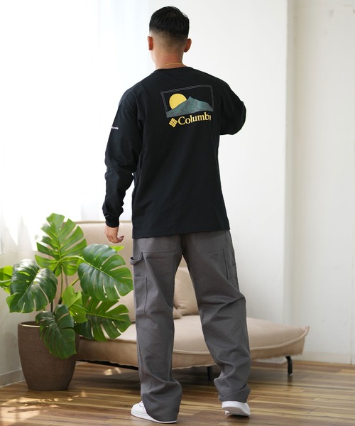 tシャツ 「ムラサキスポーツ限定」columbia/コロンビア ロンTee ルーズシルエット/ボックスシルエット バックプリント PM0461 メンズ | Columbia | 26