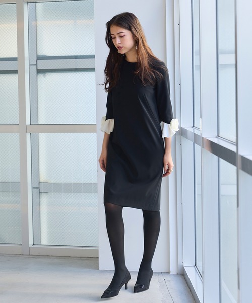 Audire ワンピース ANAオリジナル＞ANA meets Audire 7days wrap dress （Blue）／S