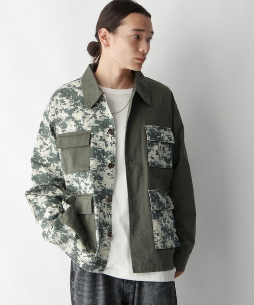 RAGEBLUE（レイジブルー） シャツ 「REmastered」リメイク風