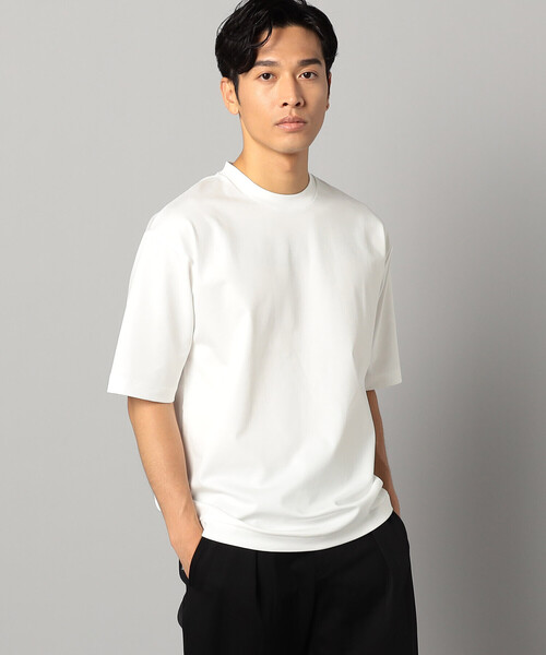 【DIME】送料・関税込★ フレンチ ポケット マンツーマンTシャツ COMME CA MEN tシャツ シルケットポンチ フライスリブTシャツ