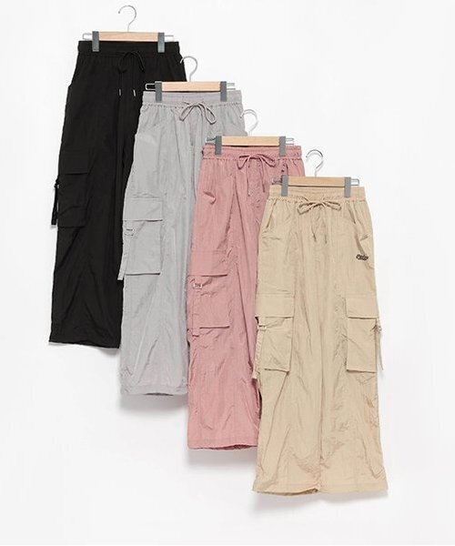 LOVETOXIC パンツ 「LTXC」シャイニーカーゴパンツ キッズ 子供服