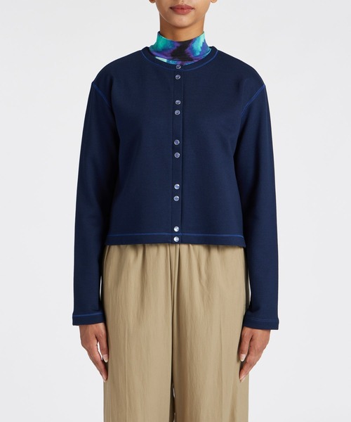 PS Paul Smith カーディガン ウィメンズ スウェットカーディガン