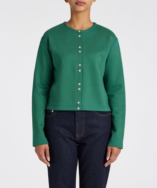PS Paul Smith カーディガン ウィメンズ スウェットカーディガン