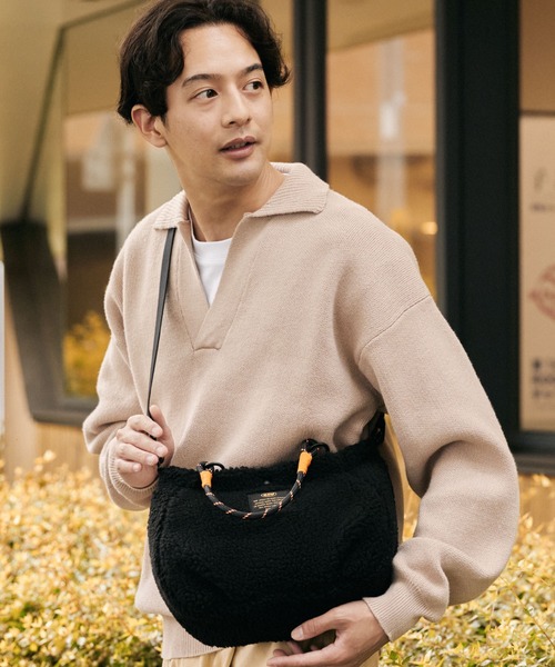 KiU（キウ） トートバッグ ボアバルーン2WAYトートバッグミニ