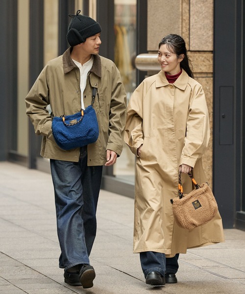 KiU（キウ） トートバッグ ボアバルーン2WAYトートバッグミニ