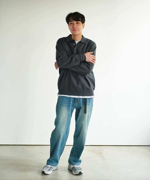 URBAN RESEARCH DOORS ポロシャツ 「UR TECH 200日ニット