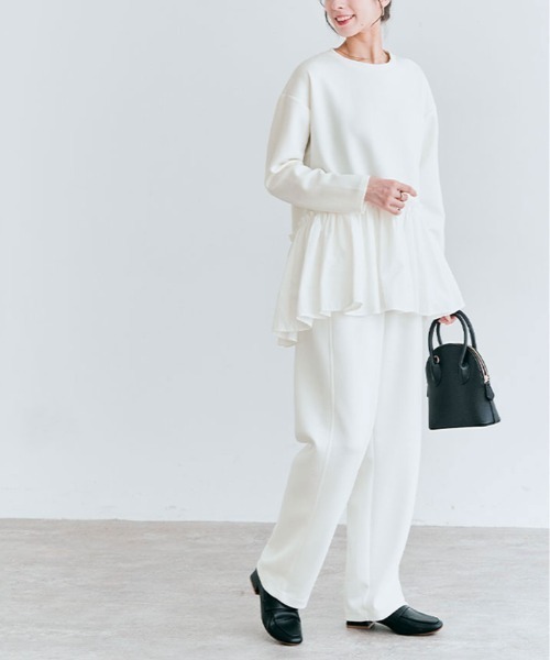 Lig.cocoonpants リグドット　コクーンパンツ　黒 S 新品未使用 スラックス パンツ ダンボール コクーンパンツ レディース