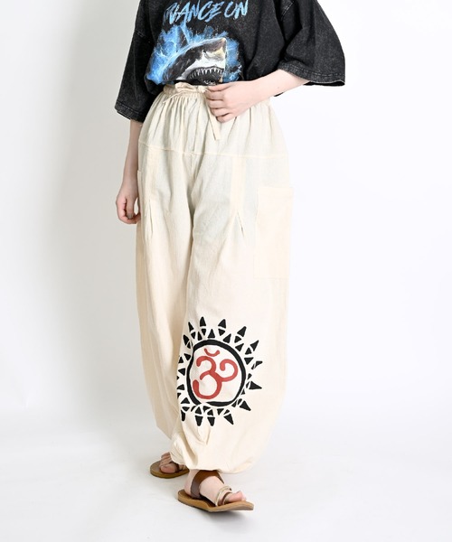 marai（マーライ） パンツ エスニック柄 サルエルバルーンパンツ