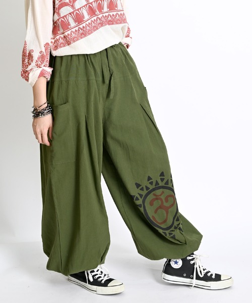 marai（マーライ） パンツ エスニック柄 サルエルバルーンパンツ