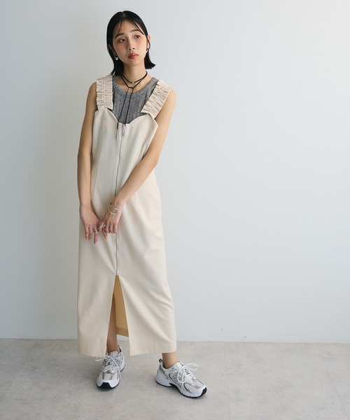 d.i.a. セクシー　ピンストライプ　キャミワンピース d.i.a. セクシー ピンストライプ キャミワンピース 気取っ