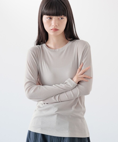 tシャツ シアーテレコＴ／ロングスリーブ　 242273 レディース