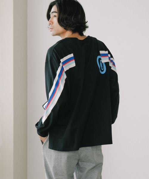 facetasm ファセッタズム ラガーシャツ ビッグリブ FACETASM STRIPED ZIPPER SHIRT (BLACK)の商品ページ