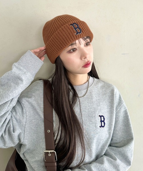 MLB ニット帽 ニットキャップ 「日本未発売/WEB限定」MLB KOREA(エム