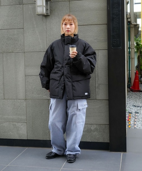 BANKS(バンクス)リラックスサイジングスタンドダウンジャケット BANKS（バンクス） ダウンジャケット ダウン DOWN JACKET/ワンポイント