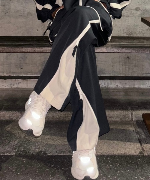 Glanss パンツ zip line pants メンズ レディース : ZOZOTOWN