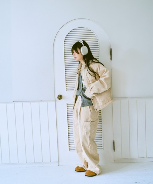 common gull products. カバーオール 軽快なステップとコーデュロイ