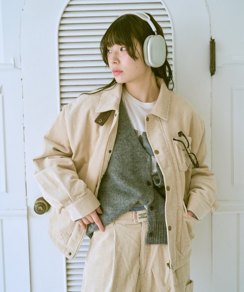 common gull products. カバーオール 軽快なステップとコーデュロイ
